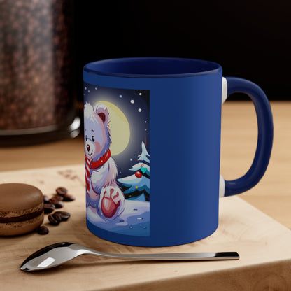Snow Day Accent Coffee Mug, 11oz