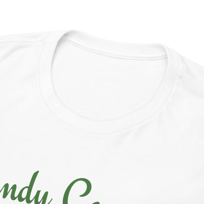 Candy Cane Wishes Unisex Heavy Cotton Tee - Festive Holiday Shirt