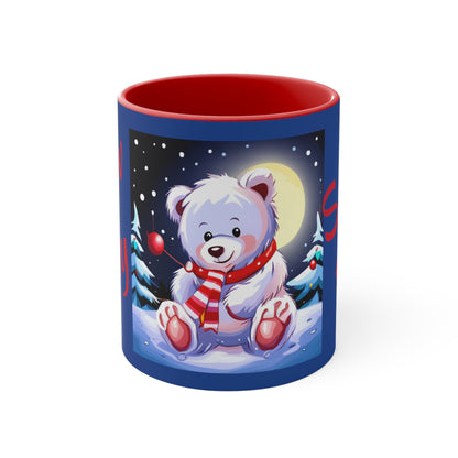 Snow Day Accent Coffee Mug, 11oz
