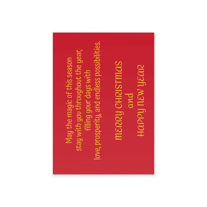 Holiday Gem Cards (Two-sided print)