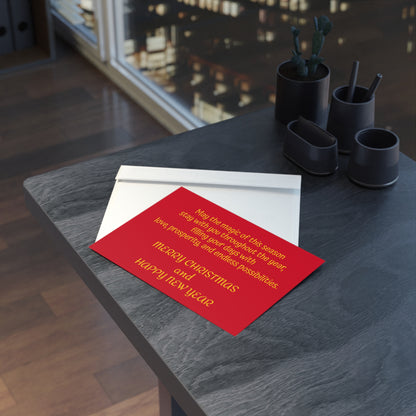Holiday Gem Cards (Two-sided print)